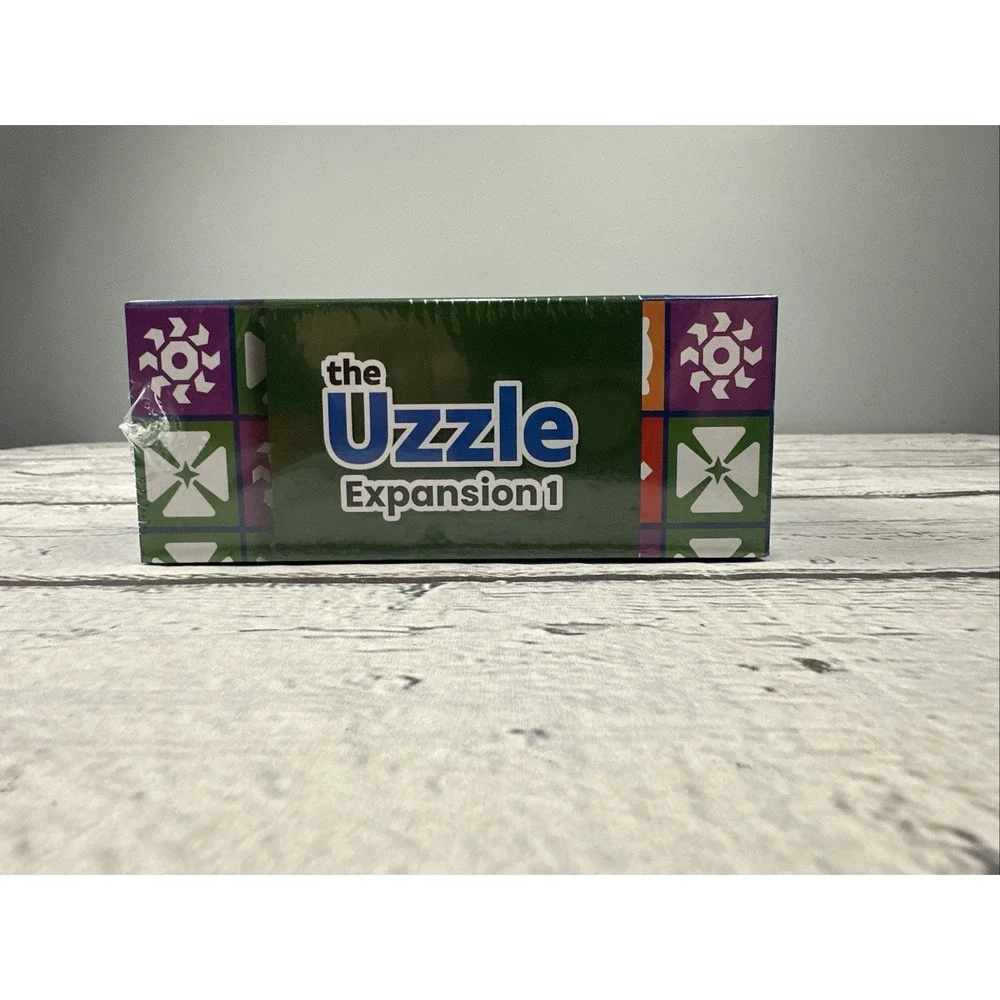 The Uzzle Family Educational Board Game Expansion1 Included (NEW) Factory Sealed